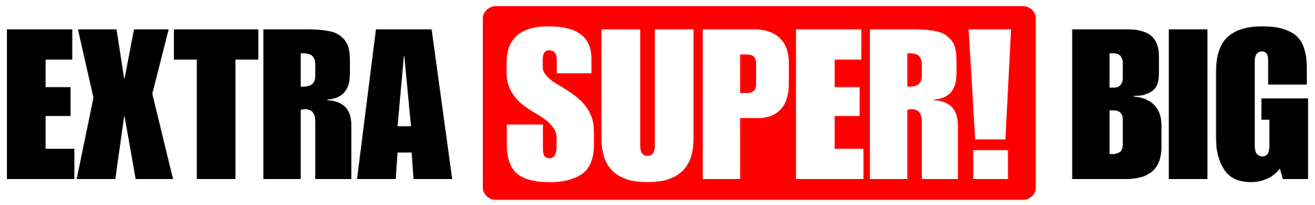 Extra Super! Big logo