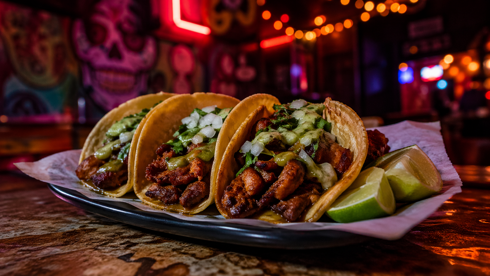 Neon Heat Tacos — Founding 100 member